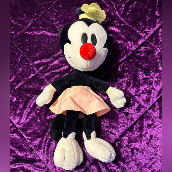Vintage 1995 Animaniacs Dot Plush Ace Novelty Warner Bros 11” 1990s - Picture 3 of 6